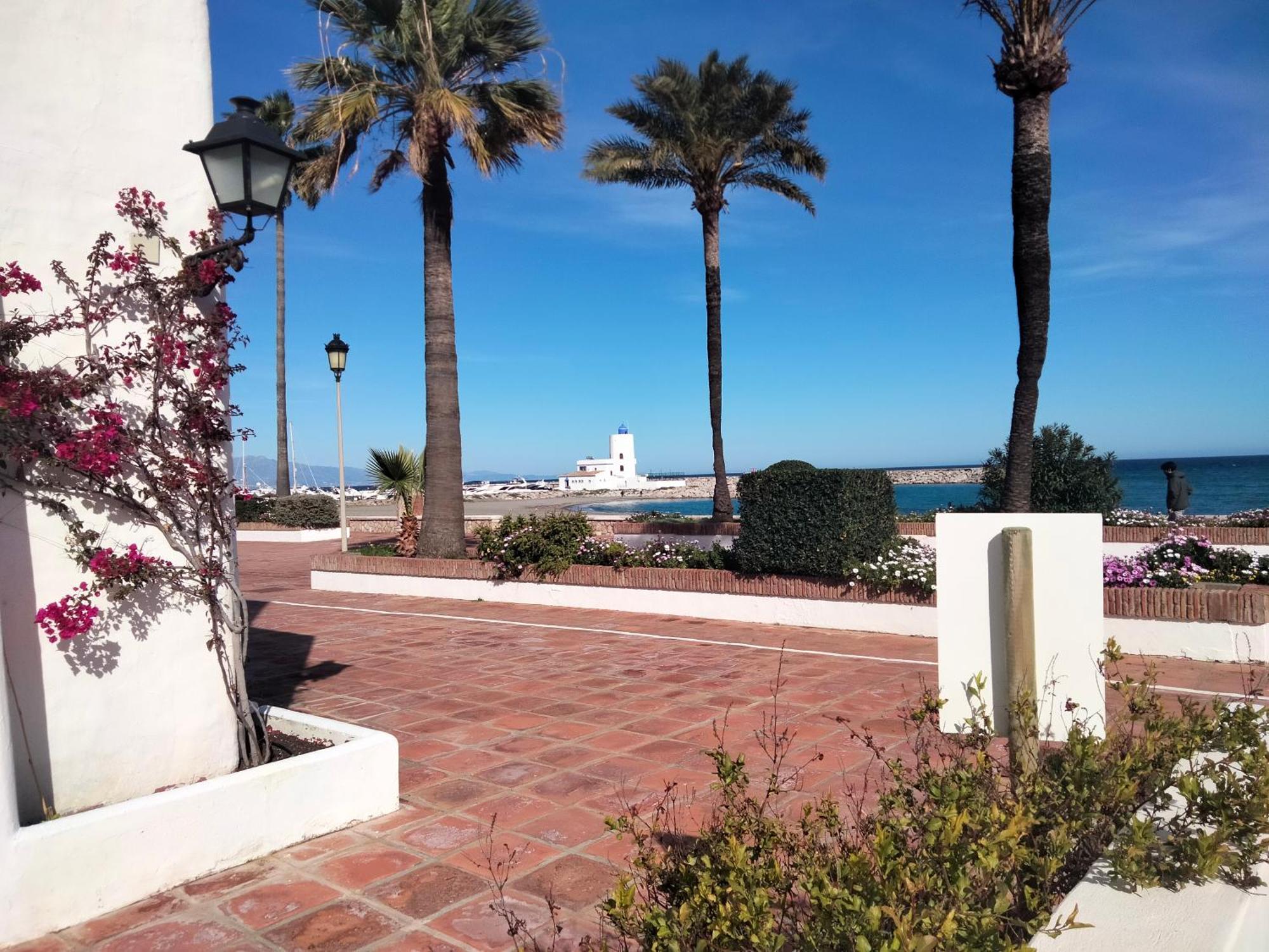 Apartamento Primera Linea De Playa Manilva Esterno foto
