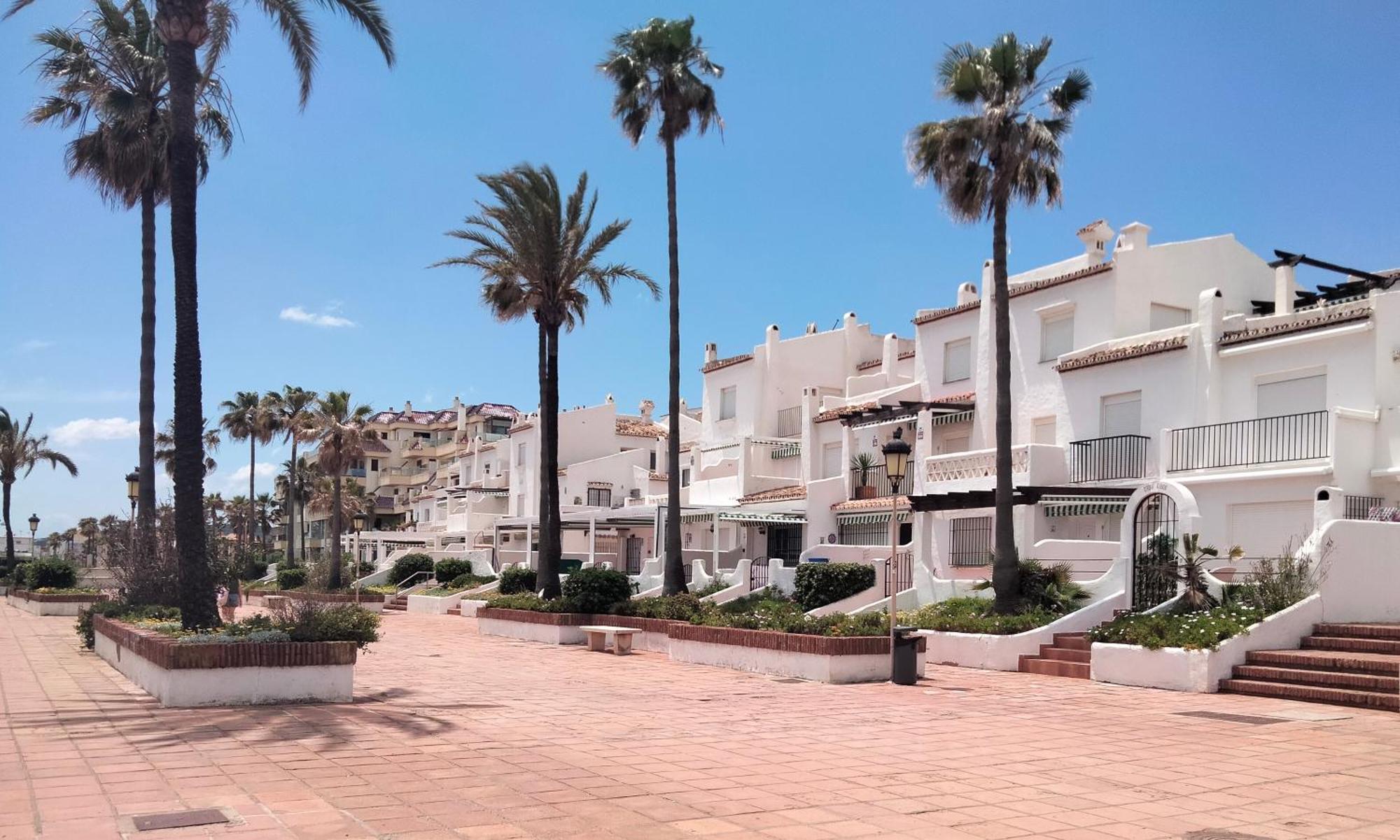 Apartamento Primera Linea De Playa Manilva Esterno foto